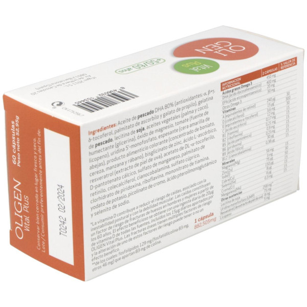 Oligen Vital Plus (Oligen Senior) 60Cap.