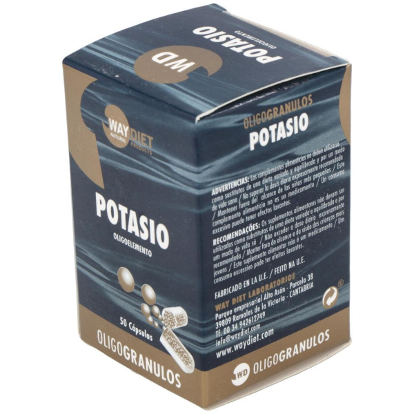 Waydiet Natural Potasio Oligogranulo 50Caps