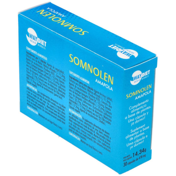 Waydiet Somnolem Amapola 30Caps