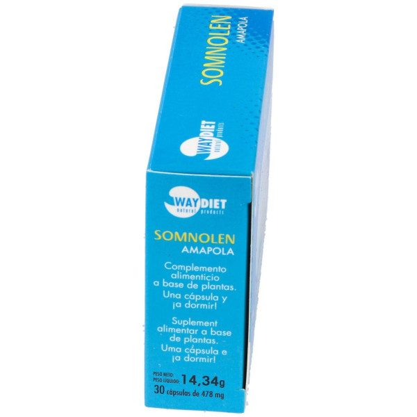 Waydiet Somnolem Amapola 30Caps