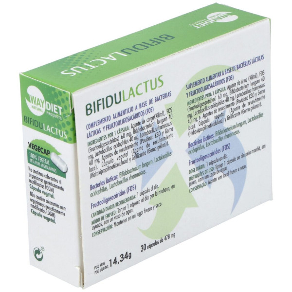 Waydiet Natural Bifidulactus 30Caps
