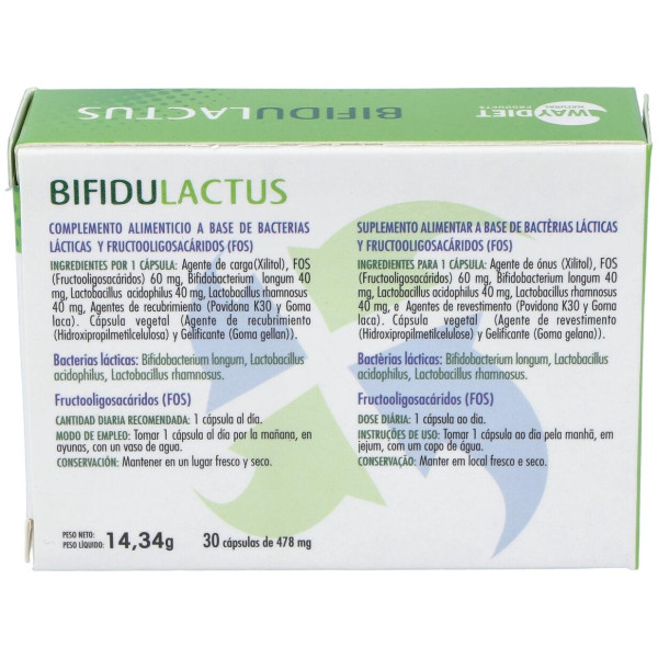 Waydiet Natural Bifidulactus 30Caps