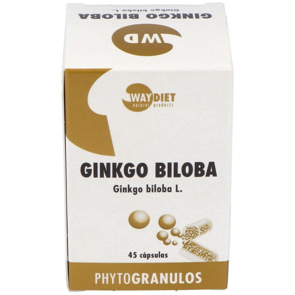 Waydiet Natural Ginko Biloba Phytogranulos 45Caps