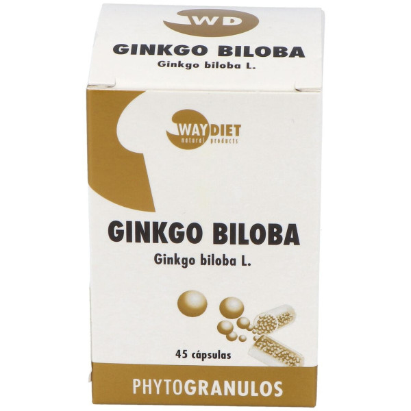 Waydiet Natural Ginko Biloba Phytogranulos 45Caps
