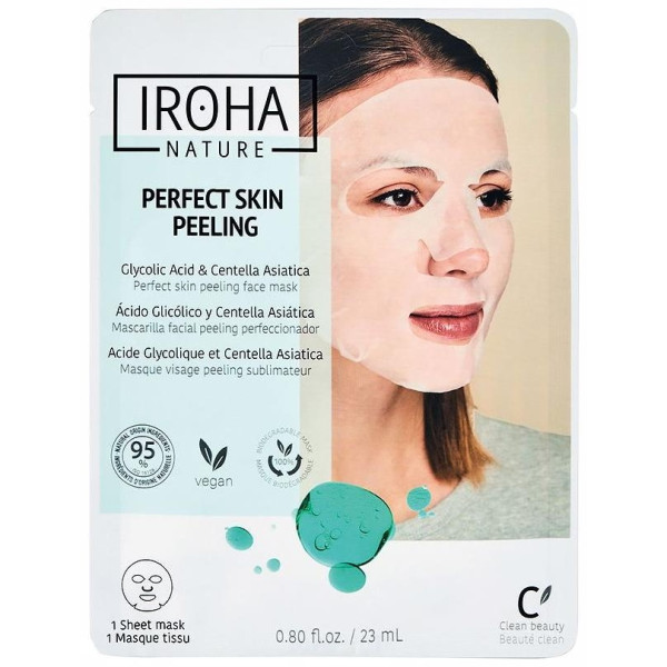 Iroha Nature Mascarilla Perfect Skin Peeling Ácido Glicólico 20Ml