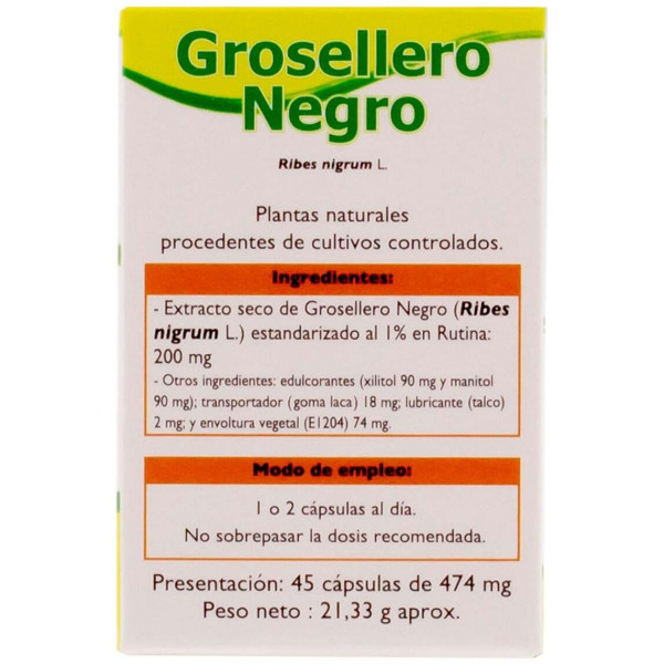 Grosellero Negro Microgranulos Neo 45Cap.