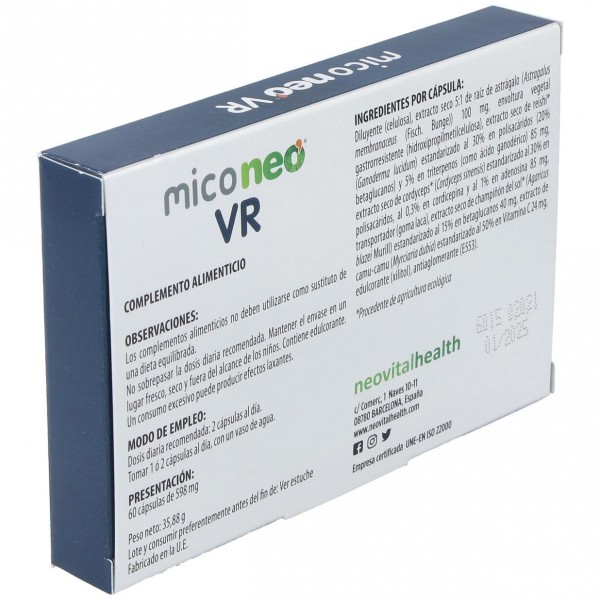 Neovital Health Mico Neo Vr 60Cáps