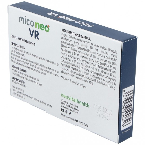 Neovital Health Mico Neo Vr 60Cáps