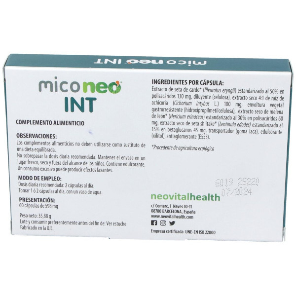 Neovital Health Mico Neo Int 60Cáps