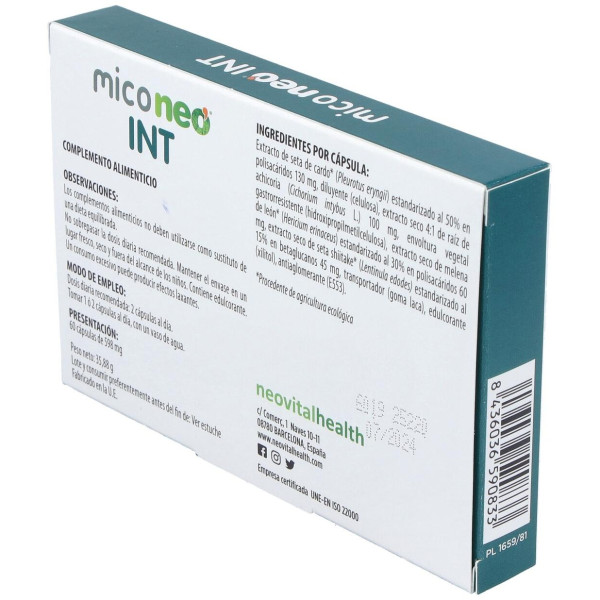 Neovital Health Mico Neo Int 60Cáps