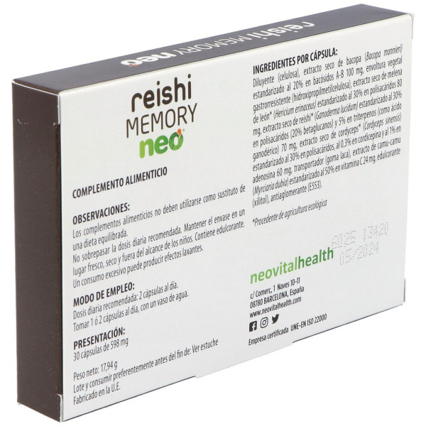 Reishi Memory Neo 30Cap.