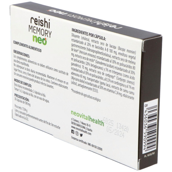 Reishi Memory Neo 30Cap.