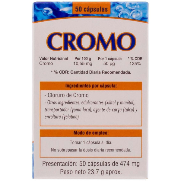 Cromo Microgranulos Neo 50Cap.