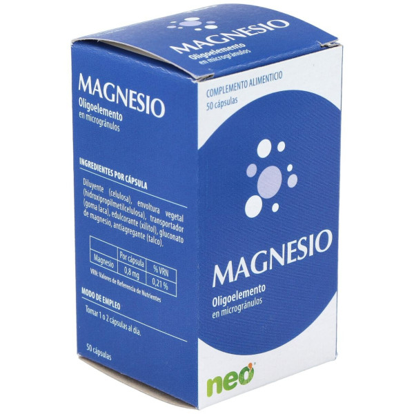 Magnesio Microgranulos Neo 50Cap.