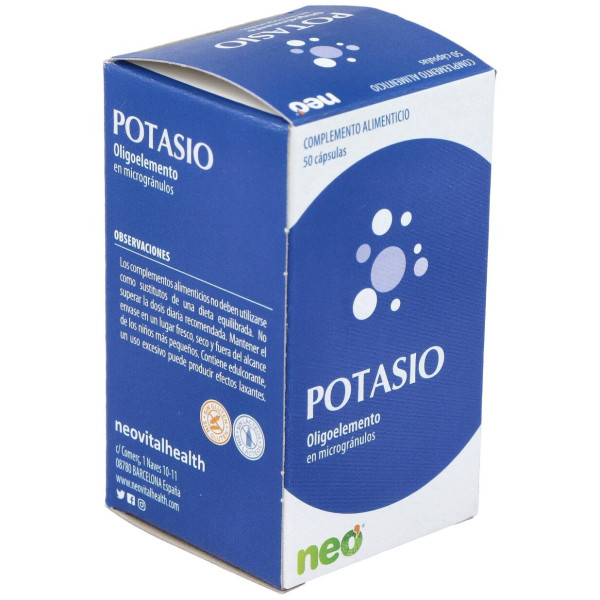 Potasio Microgranulos Neo 50Cap.