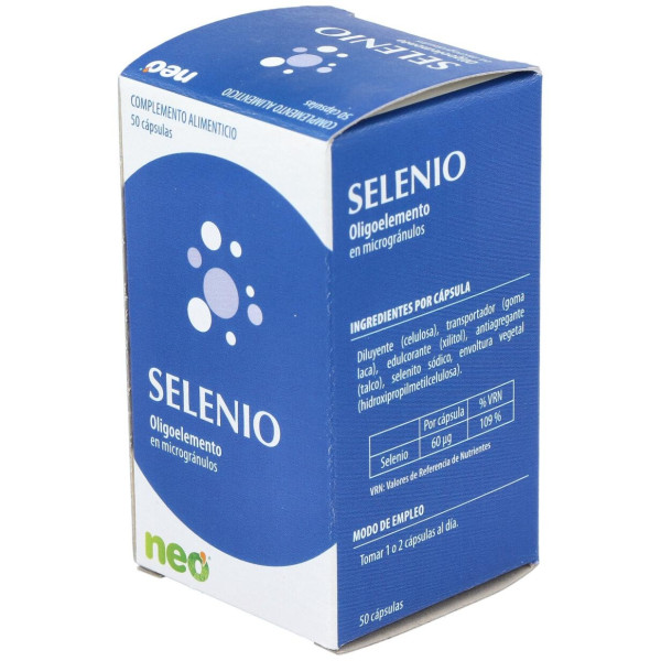 Selenio Microgranulos Neo 50Cap.