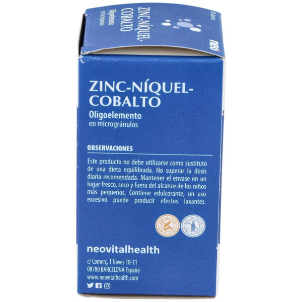 Zinc-Niquel-Cobalto Microgranulos Neo 50Cap.