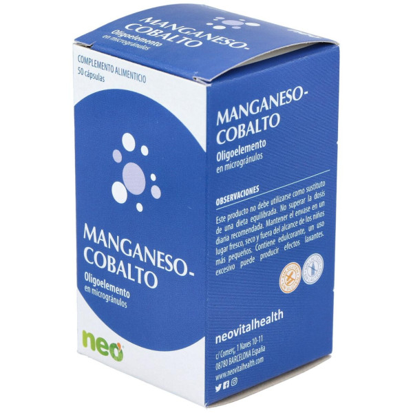 Manganeso-Cobalto Microgranulos Neo 50Cap.