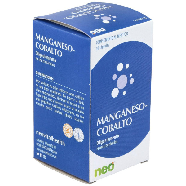 Manganeso-Cobalto Microgranulos Neo 50Cap.