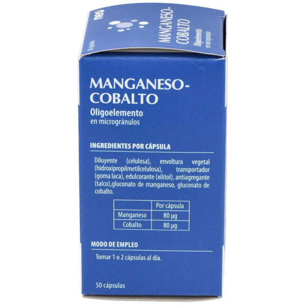 Manganeso-Cobalto Microgranulos Neo 50Cap.