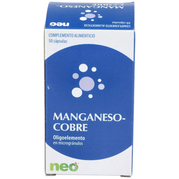 Manganeso-Cobre Microgranulos Neo 50Cap.