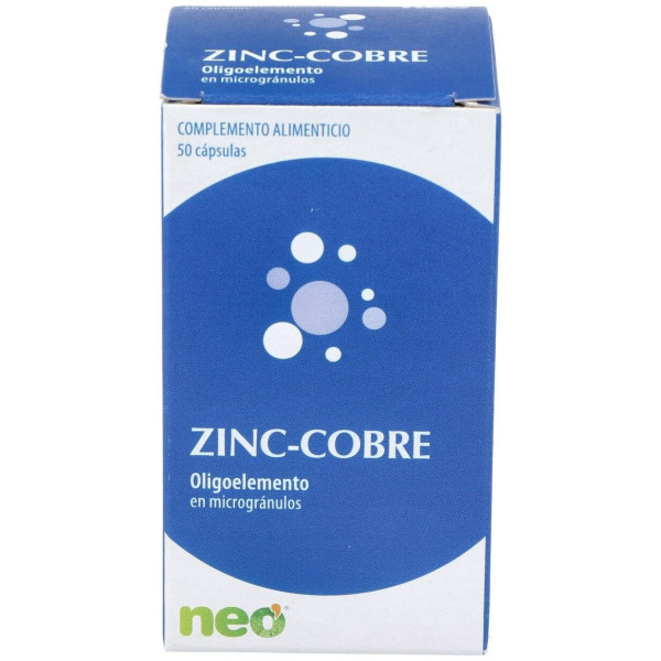 Zinc-Cobre Microgranulos Neo 50Cap.