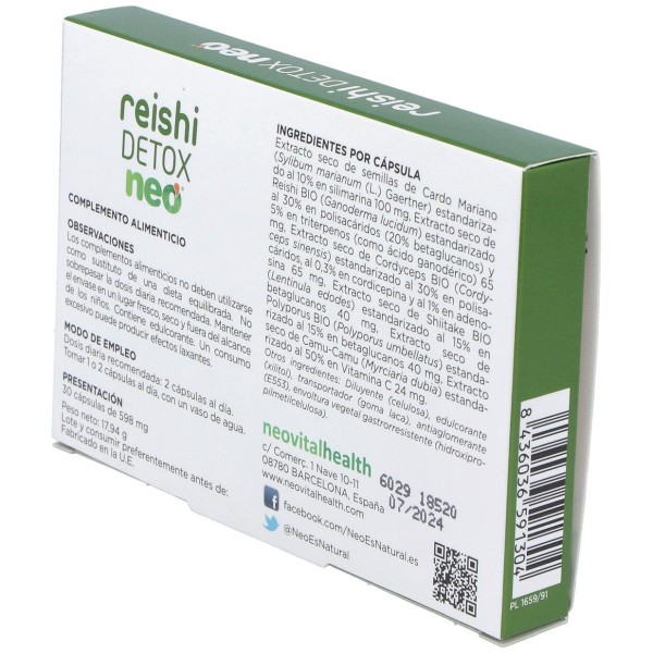 Reishi Detox Neo 30Cap.