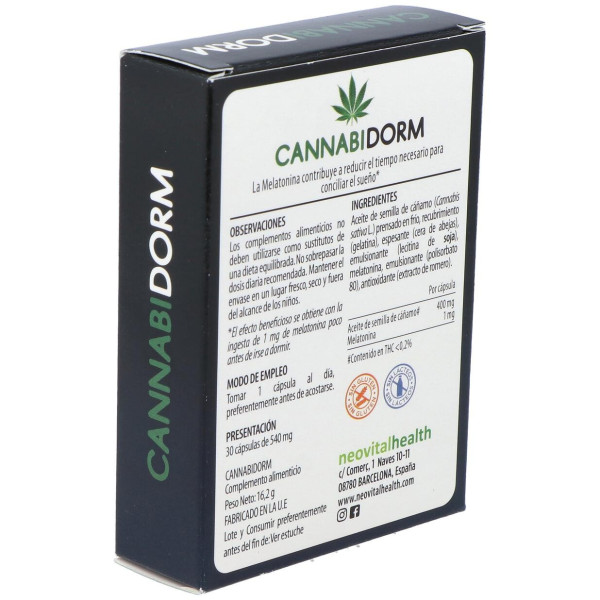 Cannabidorm 30Cap.
