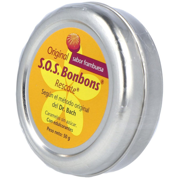 Sos Flores De Bach Bombons Caramelos Lata 50Gr.