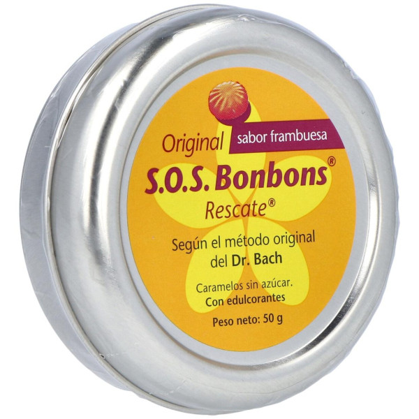 Sos Flores De Bach Bombons Caramelos Lata 50Gr.