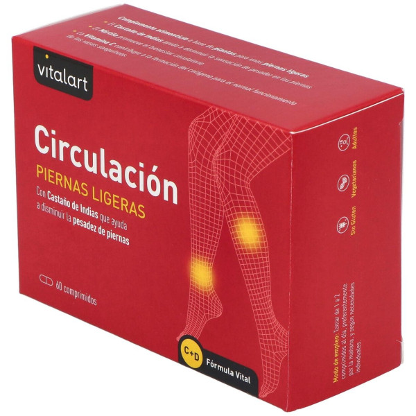 Vitalart Circulacion Piernas Ligeras 60Comp.