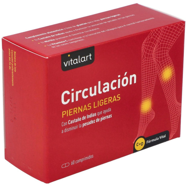 Vitalart Circulacion Piernas Ligeras 60Comp.