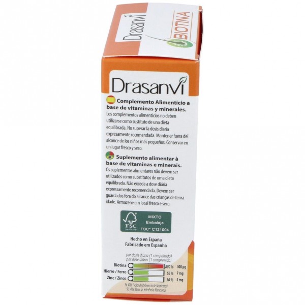 Drasanvi Biotina Cabello Y Uñas 45Comp