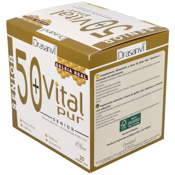Drasanvi Vitalpur Senior Jalea Real 750Mg 20X15Ml