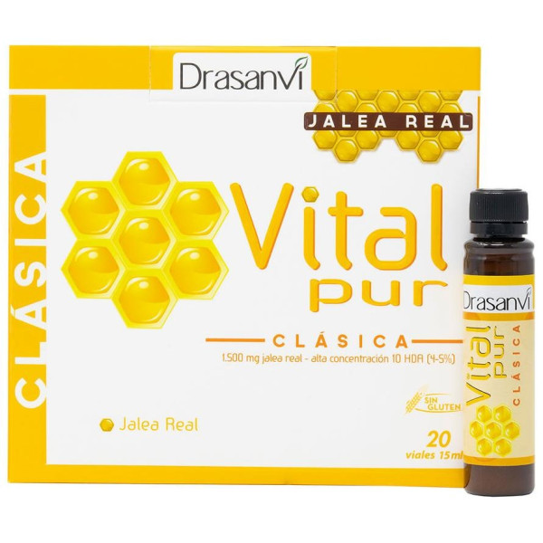 Drasanvi Vitalpur Clásica Jalea Real 1500Mg 20X15Ml