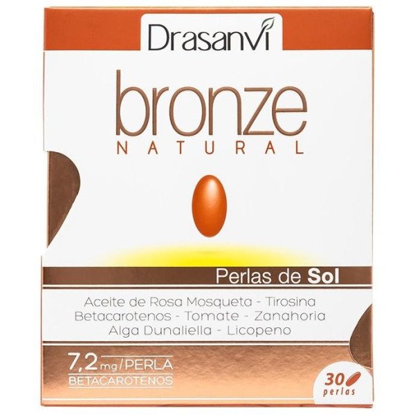 Bronze Natural Perlas De Sol Betacarotenos 30U