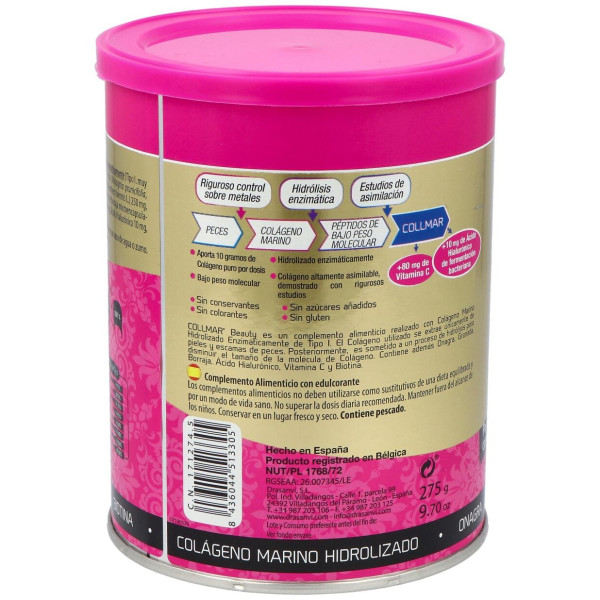 Collmar Beauty Colag. Marino Hidrol. Granada 275Gr
