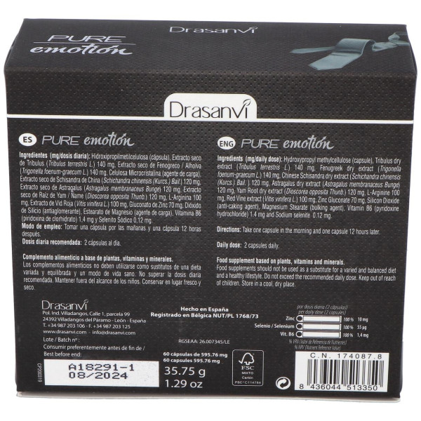 Drasanvi Pure Emotion Para El 60 Caps