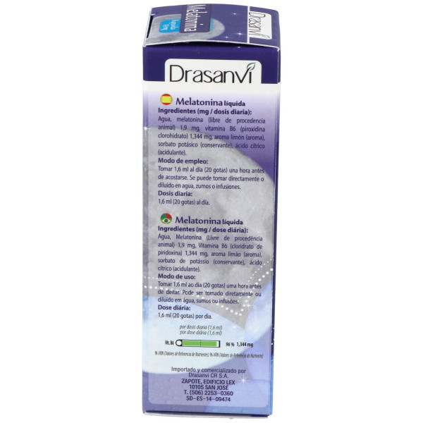 Drasanvi Melatonina Líquida 1.9Mg 50Ml
