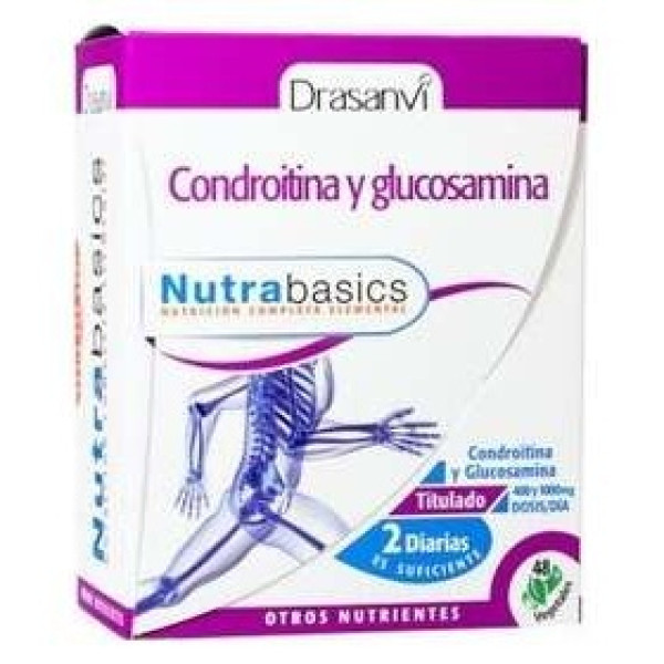 Nutrabasics Condroitina Glucosamina 48Caps.