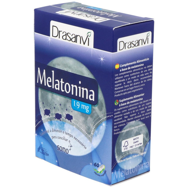 Melatonina 1,9Mg. 60Cap.