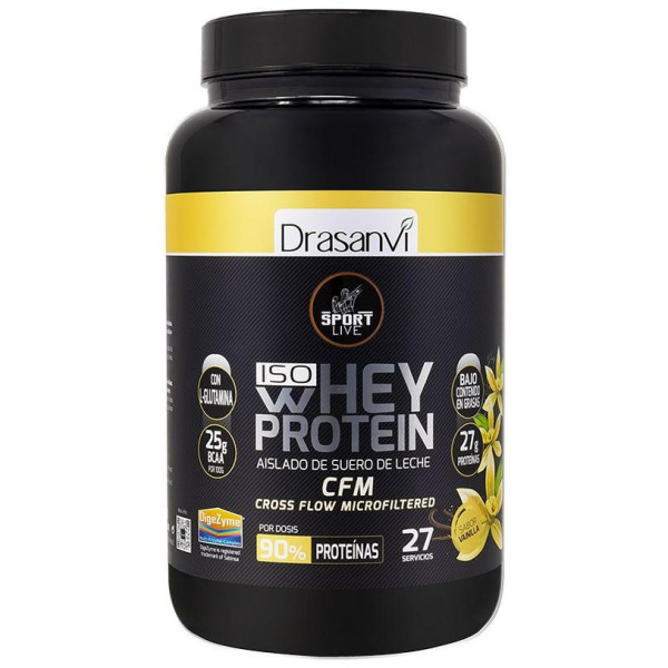 Sport Live Drasanvi Iso Whey Protein Aislado Vainilla 800 Gr