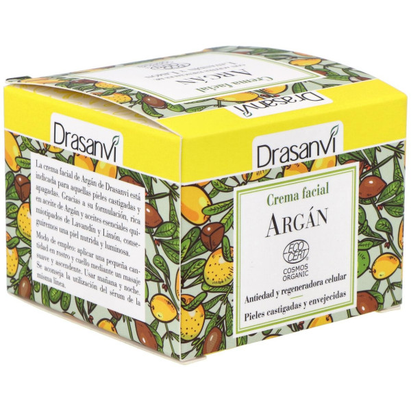 Drasanvi Crema Facial Ecocert Argan 50Ml