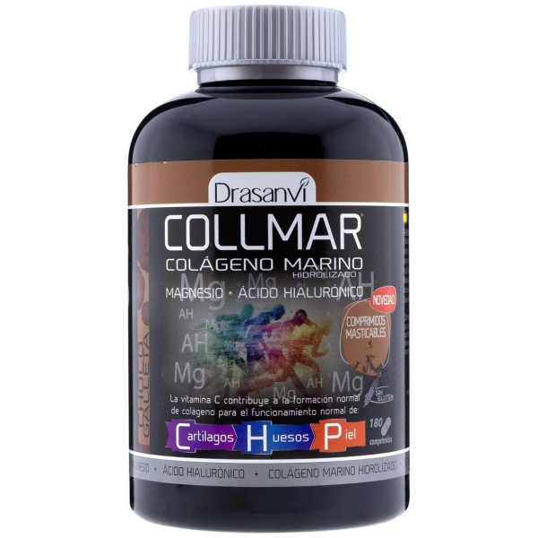 Drasanvi Collmar Colageno Marino Masticable Con Sabor Galleta 180Comp