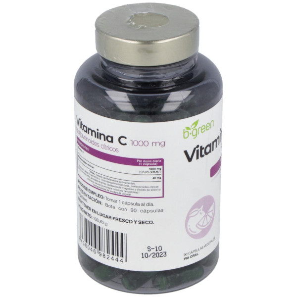 B-Green Vitamina C 1000Mg 90Caps