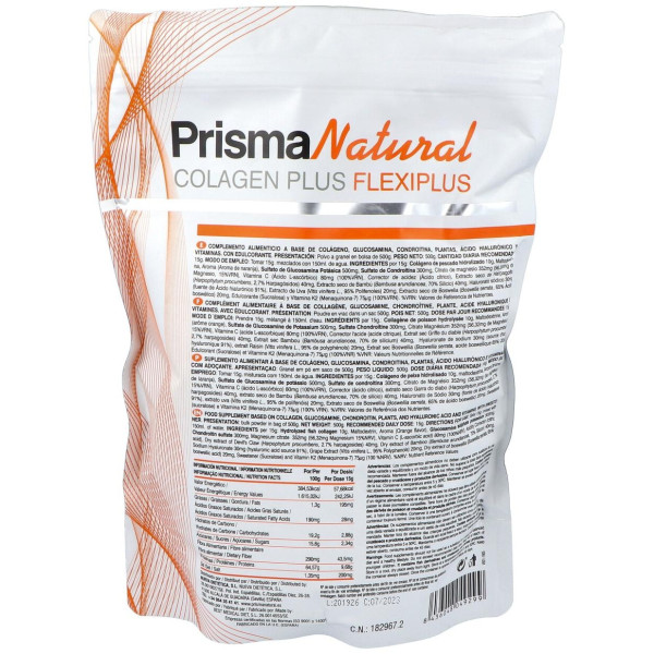 Prisma Natural Colagen Plus Flexi Plus 500G Para Las Articulaciones