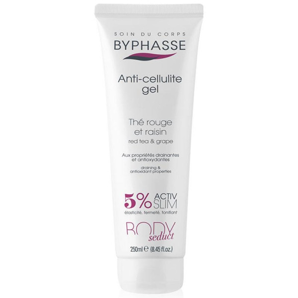 Byphasse Body Seduct Gel Anticelulítico Té Rojo Y Uva 250Ml