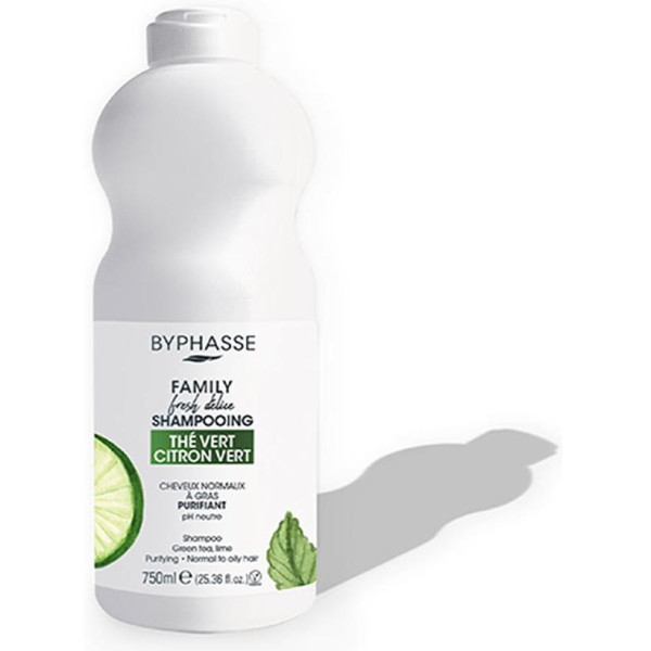 Byphasse Family Fresh Delice Champú Cabello Normal A Grasa 750Ml