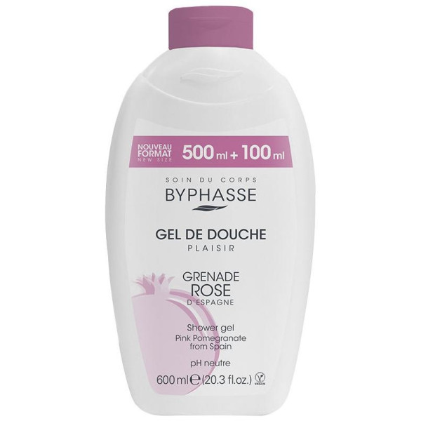 Plaisir Gel De Ducha Granada Rosa 600 Ml