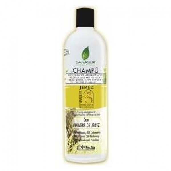 Sanasur Champu Natural Con Vinagre De Jerez 500 Ml